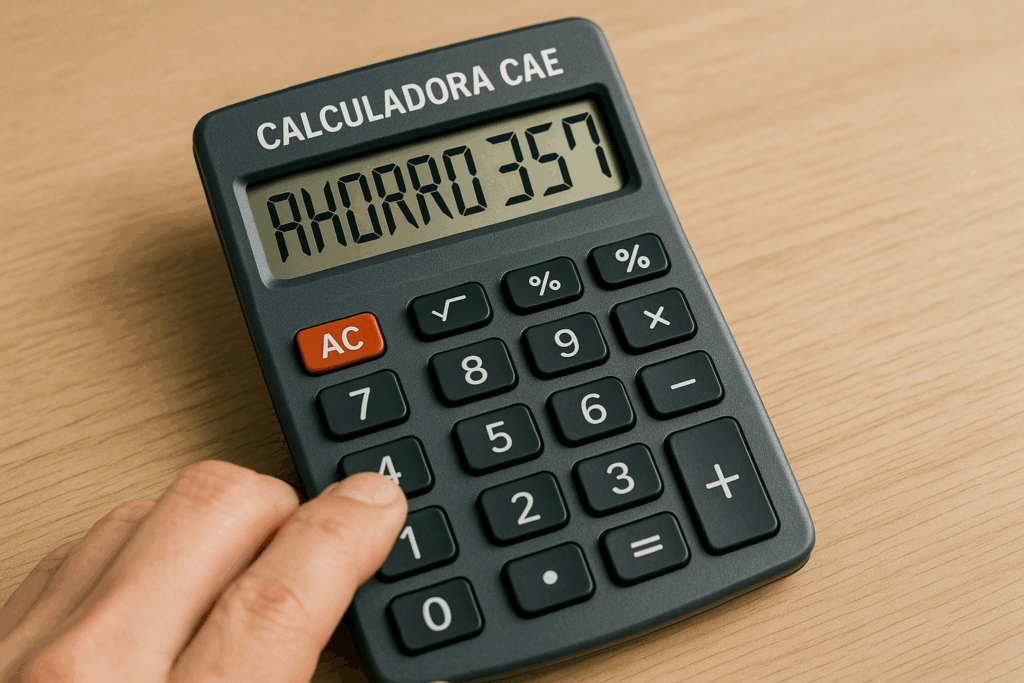 Calculadora CAE Coche Eléctrico
