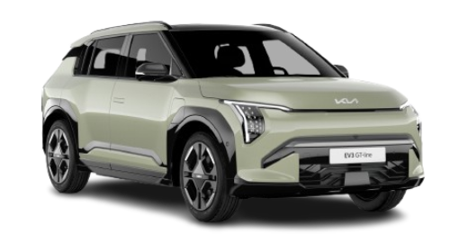 imagen del kia ev3 eléctrico, información de carga y certificado de ahorro energético