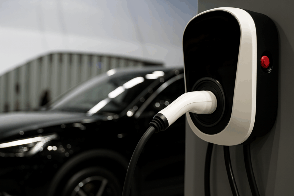 Coche eléctrico cargando sin cumplir la fecha TRA050.